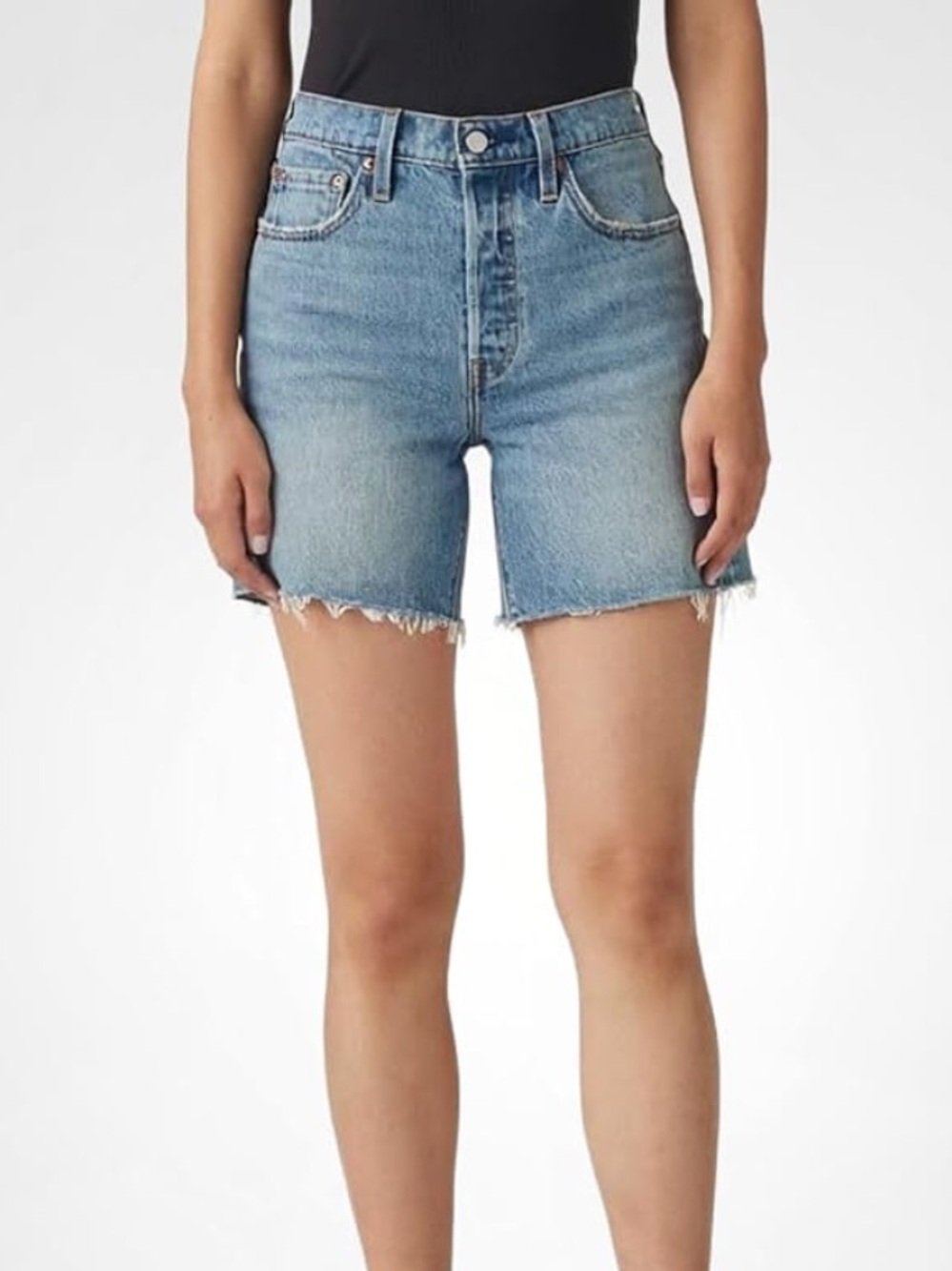 Levi's Women's 501 Mid Thigh Shorts